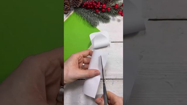 Новогодняя открытка своими руками #новогодниеподелки #поделки #символгода