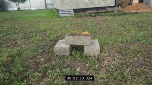 Горит ли арболитовый блок? Проверяем!