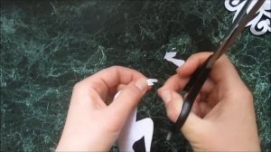 Балерина из бумаги