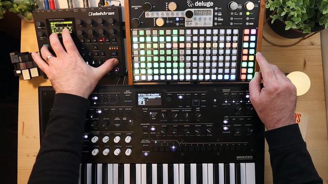 Jamuary Day 27 - The Last One! Final track of Jamuary 2021 on Deluge, Wavestate and Digitone смотреть онлайн