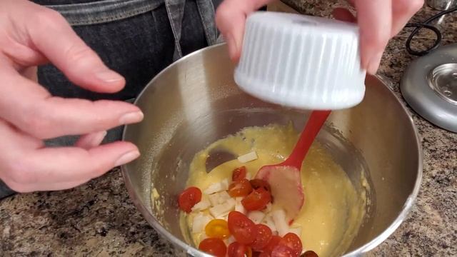 Как приготовить закусочный кекс | Закусочный кекс с помидорами | Закусочный кекс | Финансье с сыром
