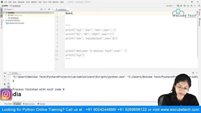 Basic Syntax of Python | What is Syntax and use of Syntax in Python (Part-3) | WsCube Tech