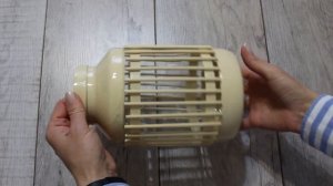 ?Из стеклянной банки сделала настоящую красоту. Декор стеклянной банки своими руками. Мастер - клас