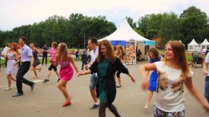 TANGOROD.RU и Алексей Калинин Swingin' Moscow Rock'n'Roll Flashmob !