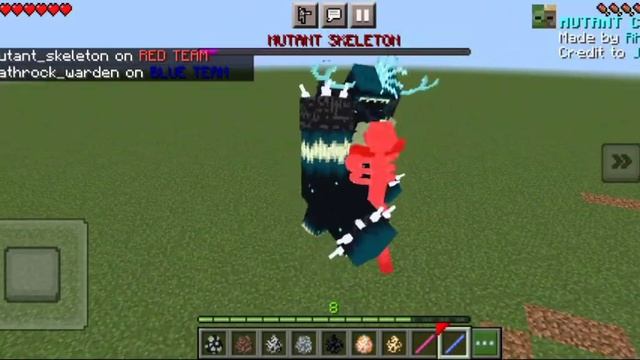 Deathrock Warden vs Mutant Creatures | Minecraft Mob Battle смотреть онлайн