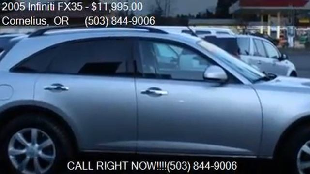 2005 Infiniti FX35 Base Rwd 4dr SUV for sale in Cornelius, O смотреть онлайн