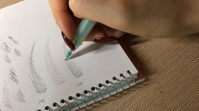 MICROBLADING: Stroke pattern TIPS TRICKS BEGINNER смотреть онлайн