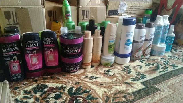 ЗАПАСЫ КОСМЕТИКИ 2023 / Шампуни, бальзамы, маски для волос / Серия 5