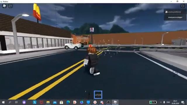 Играем в роблокс с моим смешным другом!!!!!Смотреть всем смотреть онлайн