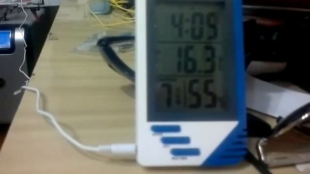 Big Screen Indoor And Outdoor Temperature Hygrometer KT-908 from www.banggood.com смотреть онлайн