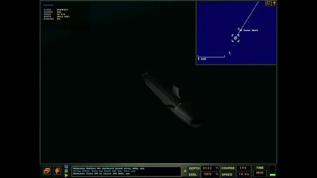 Let's Play Sub Command: Seawolf (24) Satellite Hunt (1/3) смотреть онлайн