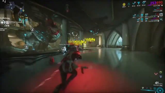 Wisp gameplay in Warframe смотреть онлайн