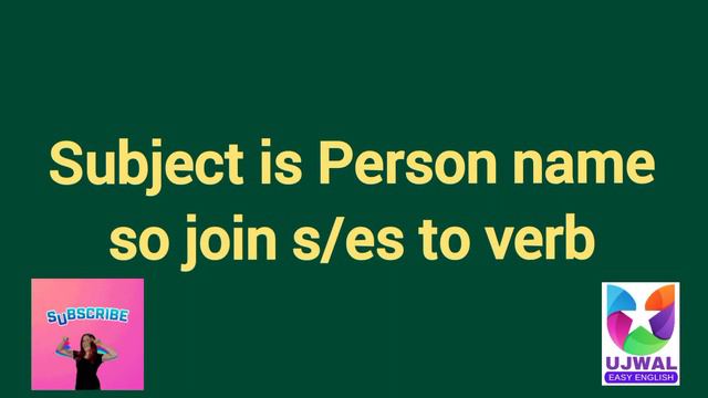 Simple Present Tense | Simple Present Tense Formula | साधा वर्तमान काल | SPT | UJWAL EASY ENGLISH смотреть онлайн