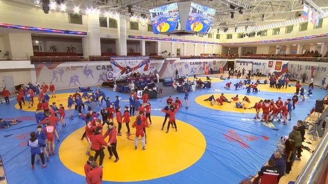 "Борцы за добро". Юношеский турнир по самбо смотреть онлайн