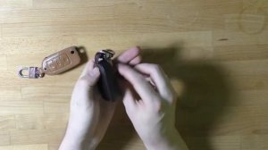 Отзыв на кожаный чехол для ключей от автомобилей VAG
