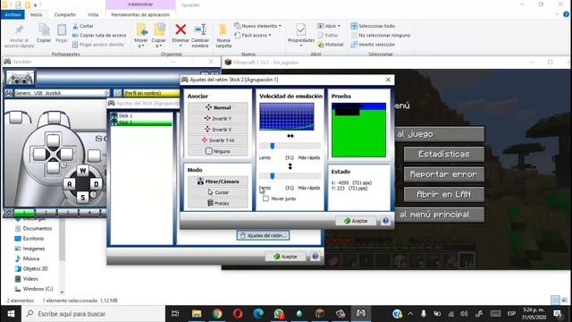 COMO JUGAR MINECRAFT CON MANDO EN PC ?? / CUALQUIER MANDO /FACIL/ 100% FUNCIONAL / JOYSTICK GAMEPAD смотреть онлайн