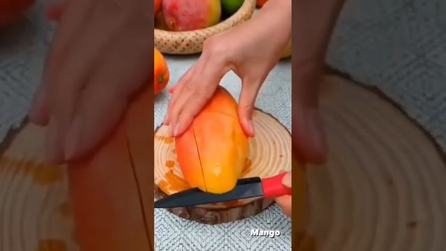 ? Крутой способ, как красиво нарезать манго.