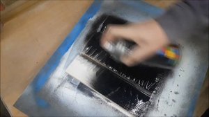 Dark wood clock | Темные деревянные часы