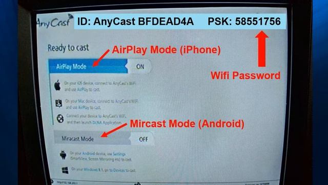 How to switch mode between Airplay and Miracast смотреть онлайн