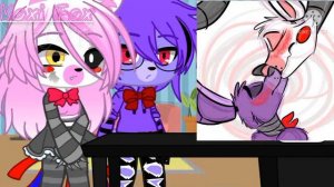 //Реакция на шипы//2 часть//FNaF 1-9//Gacha Club//