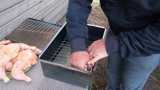Курочка горячего копчения
