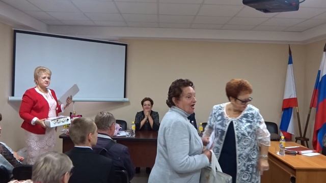 Награждение лучших из лучших. Отчётно - выборное собрание ветеранов Симферопольского района. смотреть онлайн