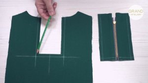 Планка поло на молнии