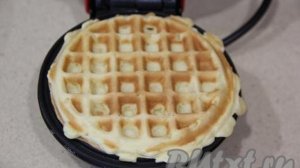 Мягкие вафли на сметане в электровафельнице