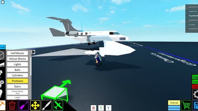 Roblox plane crazy private jet tutorial part1 смотреть онлайн