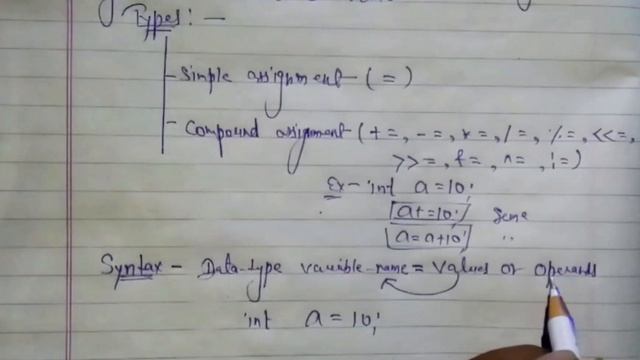 Assignment Operators in C in hindi | simple and compound assignment operators in c programming смотреть онлайн