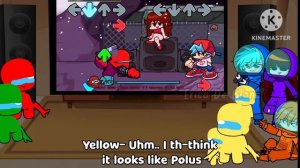 FNF React To VS Imposter V4 // Red Imposter // Sussus Moogus // FNF Mod //