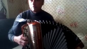 отец на баяне Цыганочка на баяне Иван Васильевич Васькин