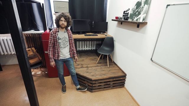 Уютный офис своими руками | Лофт дизайн DIY | YouTube студия смотреть онлайн