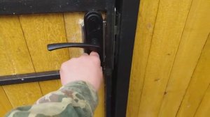 Деревянный забор в рамке