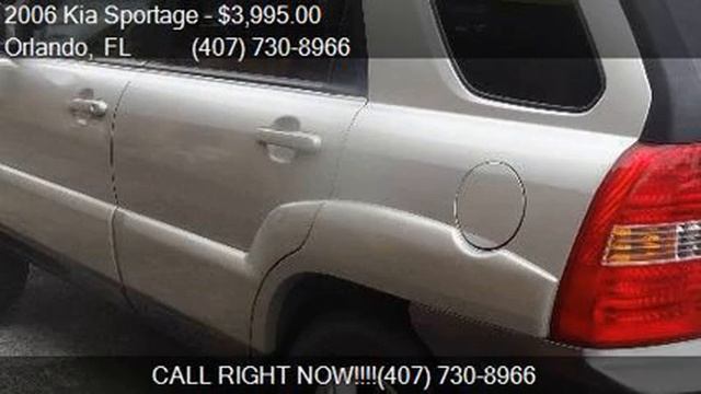 2006 Kia Sportage EX 4dr SUV for sale in Orlando, FL 32808 a смотреть онлайн