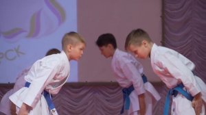 «Спортивная школа по каратэ» - Показательные выступления на  Фестивале Айкидо, Новосибирск