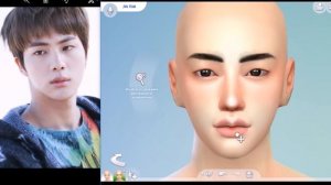 The Sims 4: Create A Sim | NAMJIN (Namjoon/Seokjin) BTS