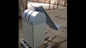 Видео работы мешкоопрокидывателя  электромеханического «Бетта» в режиме холостого хода