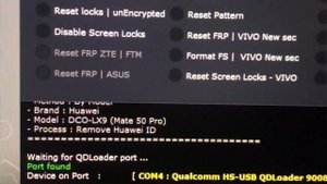 HUAWEI Mate 50 Pro удаление Huawei ID DCO-LX9 Remove аккаунт