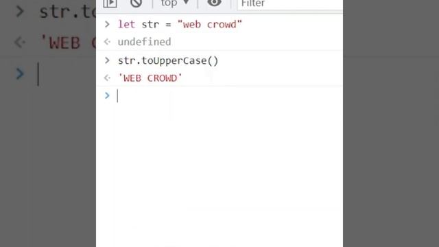 toUpperCase() in JavaScript 2022