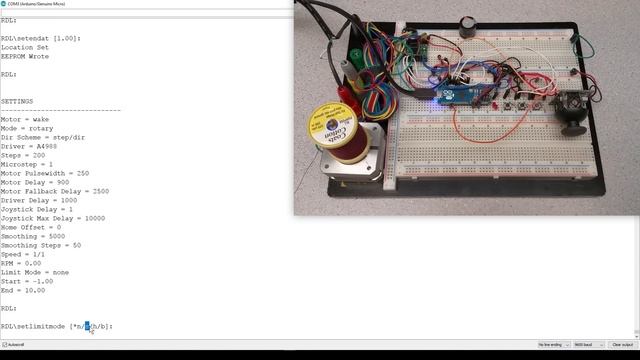 RDL Arduino Stepper Motor Utility - Version 2 Improvements