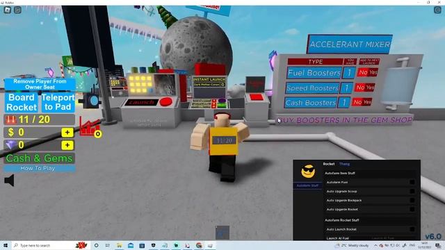 Roblox 3-2-1 Blast Off Simulator script (PASTEBIN) смотреть онлайн