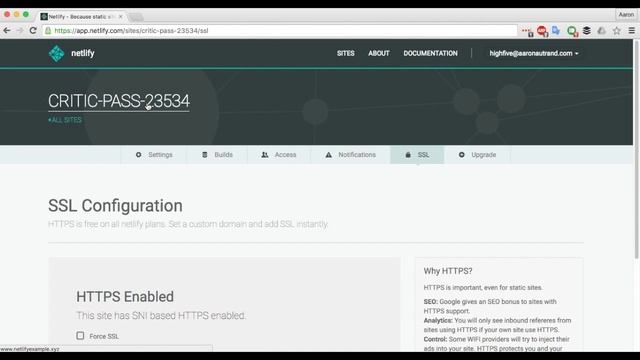 Netlify: One Click SSL смотреть онлайн