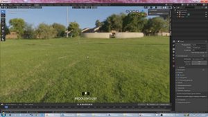 7.1 Создаём окружение в Blender 2.8. Генерируем ландшафт и ищем подходящие текстуры