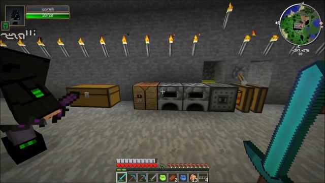 [Coop] Minecraft Technic Hell. #97: Мы умеем летать. смотреть онлайн