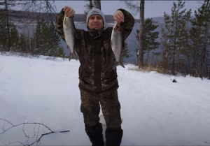 Осенняя рыбалка сетями на Вилюйском водохранилище