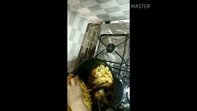 Машкичири. Узбекское национальное блюдо.