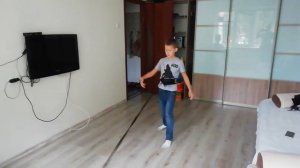 Тест футбольного пояса тренажёра для отработки ударов и приема мяча