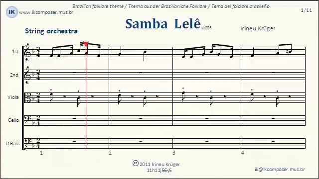 Samba Lele - ( String Orchestra ) смотреть онлайн