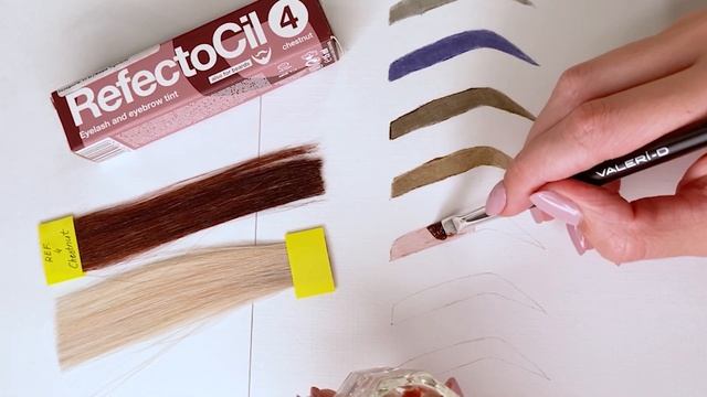 Review - REFECTOCIL | Краска для бровей | КОЛОРИСТИКА | Популярные МИКСЫ